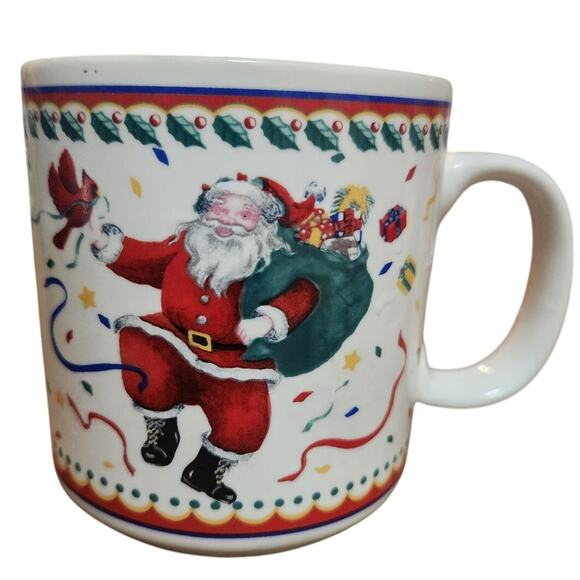 Vintage 80s 90s Christmas Coffee Mugs‎ | Pick a Mug | Vintage Santa - Picture 3 of 10
